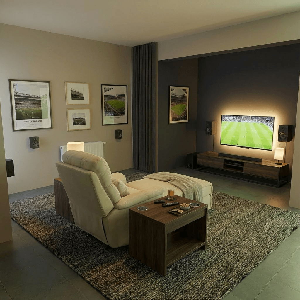 Nasıl Bir Salon Yerleşiminde Daha Rahat Maç İzlenir? gallery image 3