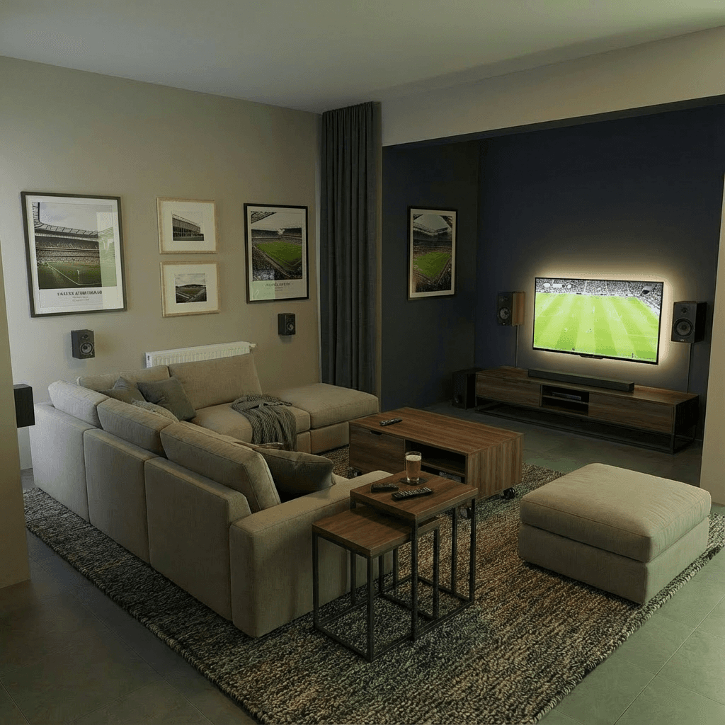 Nasıl Bir Salon Yerleşiminde Daha Rahat Maç İzlenir? gallery image 5